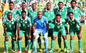 Super Eagles du Nigeria. Les champions d'Afrique sont attendus.