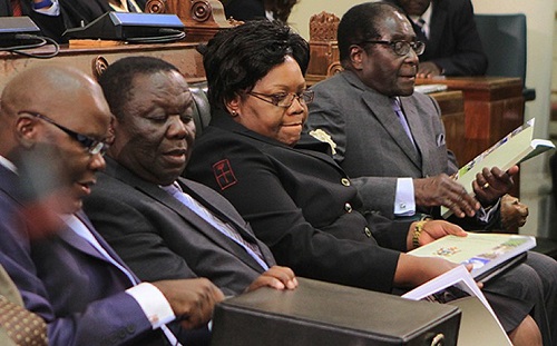 Biti-Tsvangirai-Mujuru-Mugabe