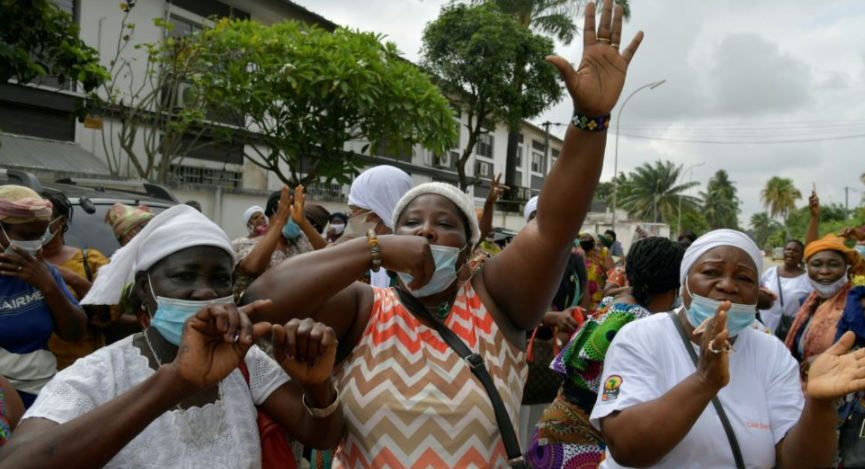 manifestans ivoiriens